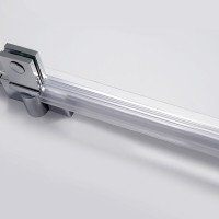 Душевой уголок WasserKRAFT Leine 35P11, 90 х 90 см, пятиугольный, стекло прозрачное, профиль серебристый