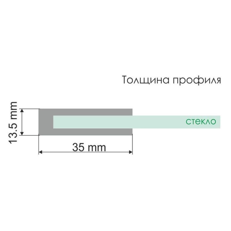 Душевой уголок WasserKRAFT Leine 35P11, 90 х 90 см, пятиугольный, стекло прозрачное, профиль серебристый