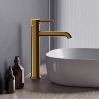 Смеситель для раковины Damixa Scandinavian Pure 360250600, цвет золото