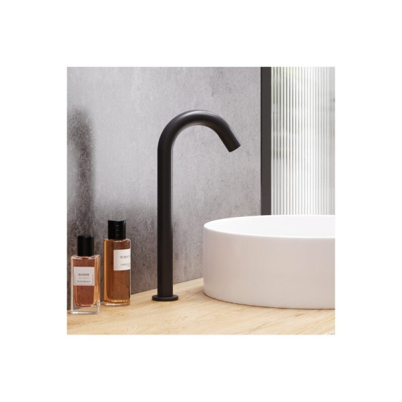Смеситель для раковины Damixa Scandinavian Pure 360280300, сенсорный, цвет черный матовый