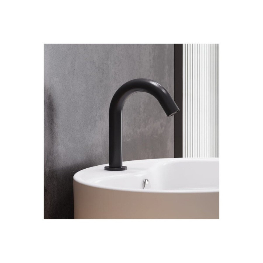 Смеситель для раковины Damixa Scandinavian Pure 360290300 сенсорный, цвет черный матовый