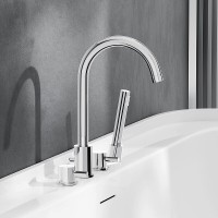 Смеситель Damixa Scandinavian Pure 360400000 на борт ванны, цвет хром