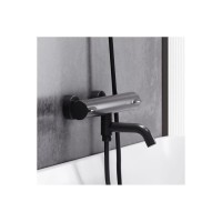 Смеситель для ванны и душа Damixa Scandinavian Pure 363000300, термостатический, цвет черный матовый