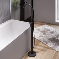 Смеситель для ванны и душа Damixa Scandinavian Pure 365000300, цвет черный матовый