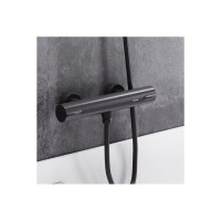 Смеситель для душа Damixa Scandinavian Pure 366000300 с термостатом, цвет черный матовый