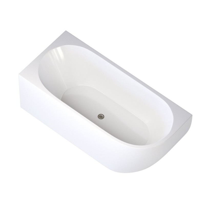 Ванна акриловая Aquanet Family Elegant A 180 x 80 см, левая, белый матовый, 260054