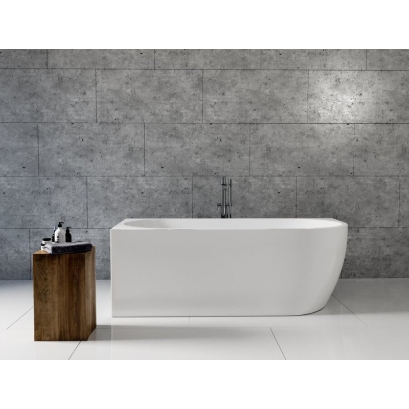 Ванна акриловая Aquanet Family Elegant A 180 x 80 см, левая, белый матовый, 260054