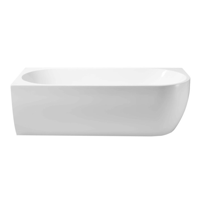 Ванна акриловая Aquanet Family Elegant A 180 x 80 см, левая, белый матовый, 260054