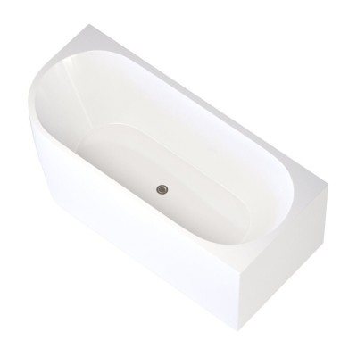 Ванна акриловая Aquanet Family Elegant B 180 x 80 см, правая, белый матовый, 260055