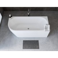 Ванна акриловая Aquanet Family Elegant B 180 x 80 см, правая, белый матовый, 260055