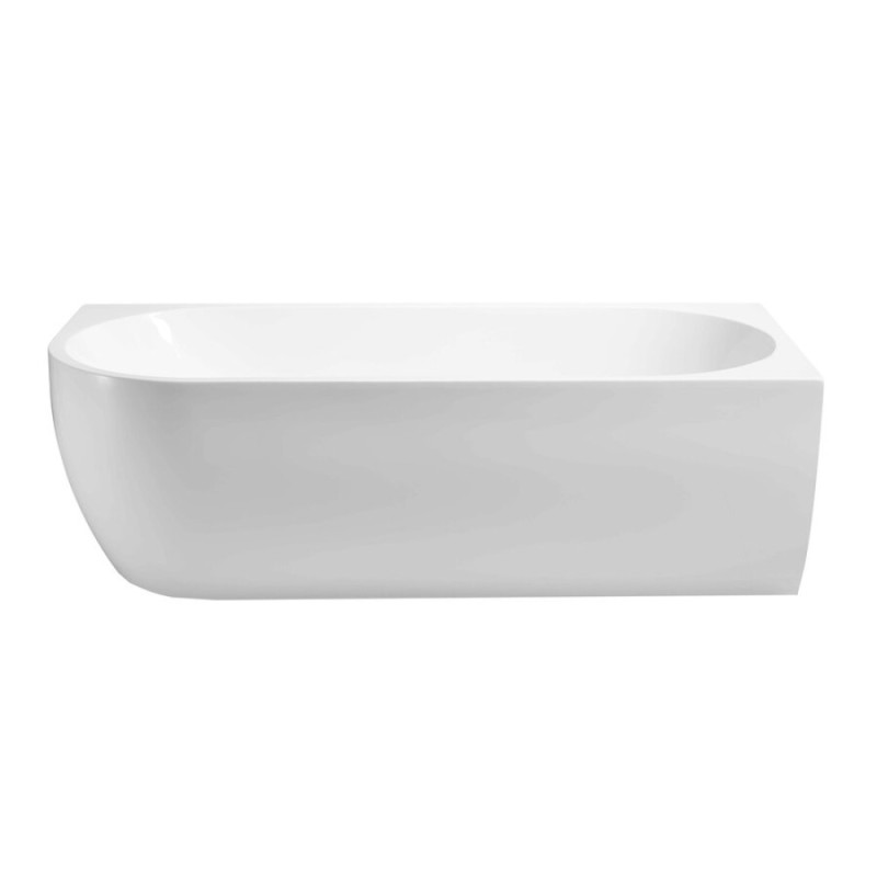 Ванна акриловая Aquanet Family Elegant B 180 x 80 см, правая, белый матовый, 260055
