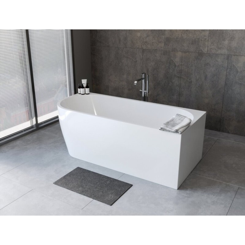 Ванна акриловая Aquanet Family Elegant B 180 x 80 см, правая, белый матовый, 260055
