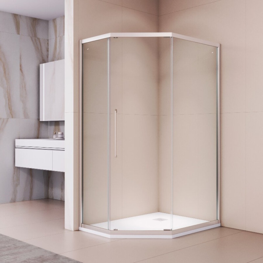Душевой уголок RGW Passage 38088692-11N, 90 x 120 см, стекло прозрачное, профиль хром