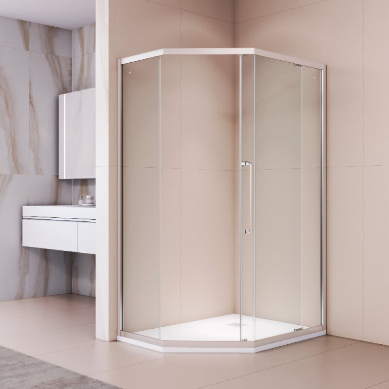 Душевой уголок RGW Passage 38088692-11N, 90 x 120 см, стекло прозрачное, профиль хром
