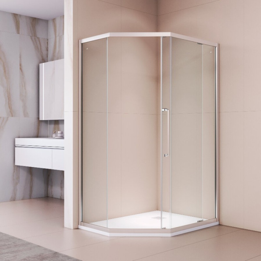Душевой уголок RGW Passage 38088692-11N, 90 x 120 см, стекло прозрачное, профиль хром