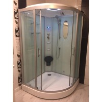 Душевая кабина Frank F605 с баней, 90 х 90 см, 3859580