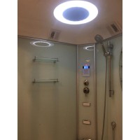 Душевая кабина Frank F605 с баней, 90 х 90 см, 3859580