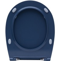 Крышка-сиденье Allen Brau Fantasy 4.11005.ID Smartfix для унитаза, микролифт, индиго