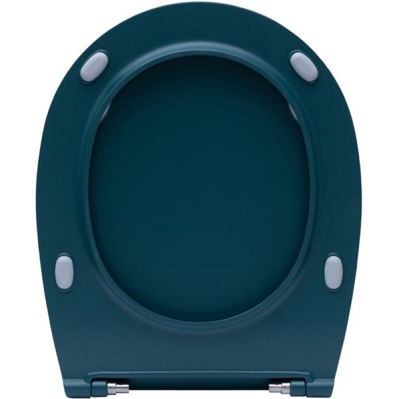 Крышка-сиденье Allen Brau Fantasy 4.11005.PT Smartfix для унитаза, микролифт, петроль