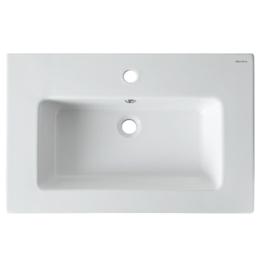 Раковина Allen Brau Fantasy 4.11011.20 Flat 70 см, керамика, белая