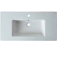 Раковина Allen Brau Fantasy 4.11013.20 Flat 90 см, керамика, белая