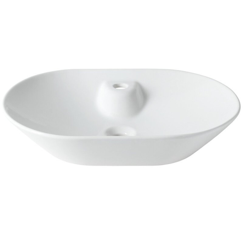 Раковина Allen Brau Fantasy 4.11020.20 Bowl 60 х 42 см, накладная, керамика, белая