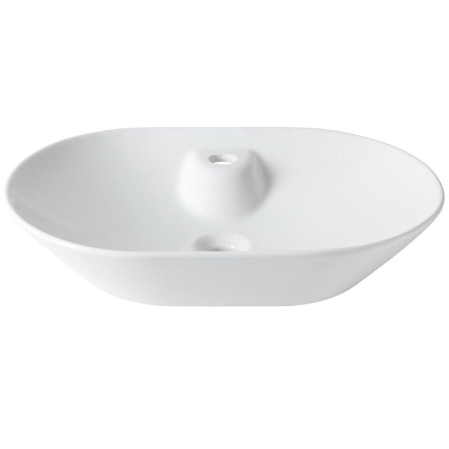 Раковина Allen Brau Fantasy 4.11020.20 Bowl 60 х 42 см, накладная, керамика, белая