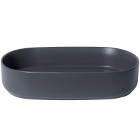 Раковина Allen Brau Fantasy 4.11022.AN Oval 55 х 36 см, накладная, керамика, антрацит