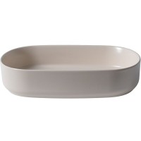 Раковина Allen Brau Fantasy 4.11022.IV Oval 55 х 36 см, накладная, керамика, айвори