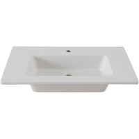 Раковина Allen Brau Fantasy 4.11025.20 Flat 80 см, керамика, белая