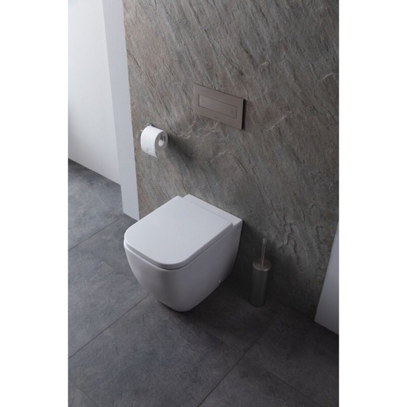 Приставной унитаз Allen Brau Infinity 4.21003.20 безободковый, белый