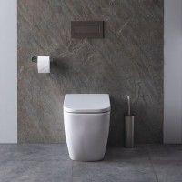 Приставной унитаз Allen Brau Infinity 4.21003.20 безободковый, белый