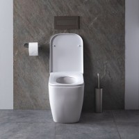 Приставной унитаз Allen Brau Infinity 4.21003.20 безободковый, белый