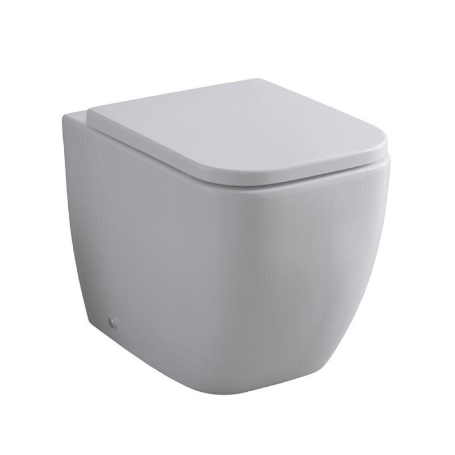 Приставной унитаз Allen Brau Infinity 4.21003.20 безободковый, белый