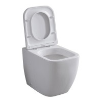 Приставной унитаз Allen Brau Infinity 4.21003.20 безободковый, белый