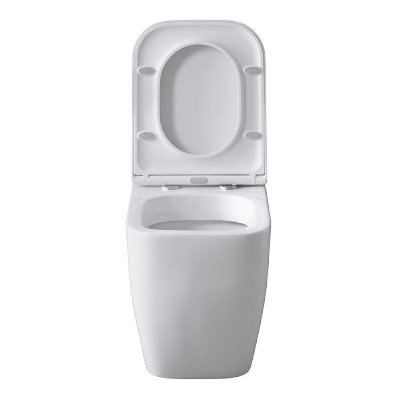Приставной унитаз Allen Brau Infinity 4.21003.20 безободковый, белый