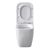 Приставной унитаз Allen Brau Infinity 4.21003.20 безободковый, белый