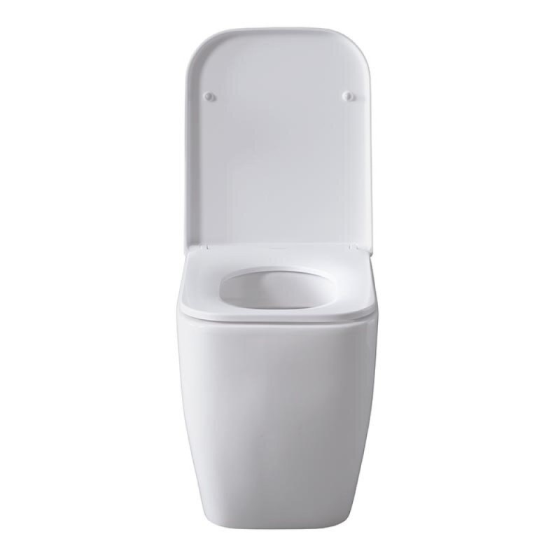 Приставной унитаз Allen Brau Infinity 4.21003.20 безободковый, белый