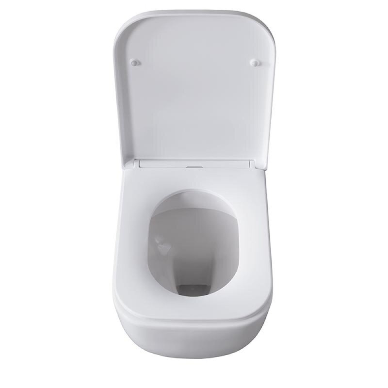 Приставной унитаз Allen Brau Infinity 4.21003.20 безободковый, белый