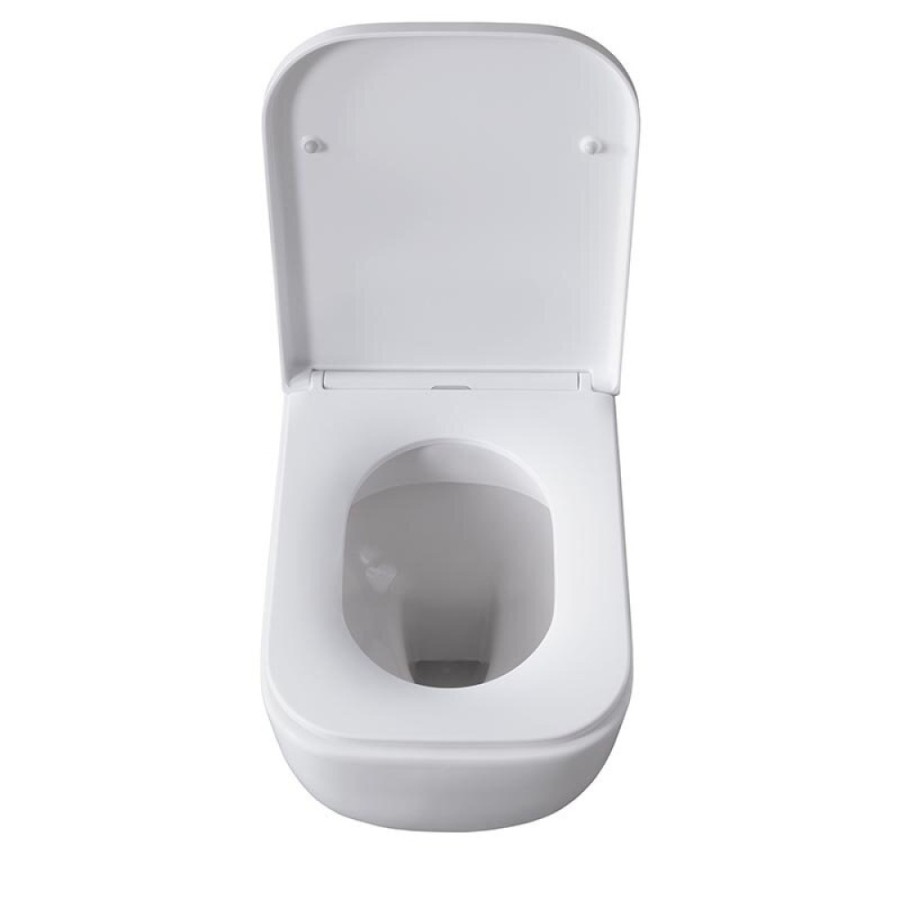 Приставной унитаз Allen Brau Infinity 4.21003.20 безободковый, белый