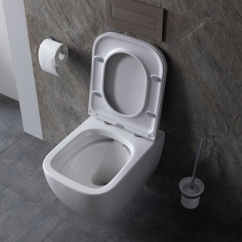 Подвесной унитаз Allen Brau Infinity 4.21004.20 безободковый, белый