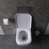 Подвесной унитаз Allen Brau Infinity 4.21004.20 безободковый, белый