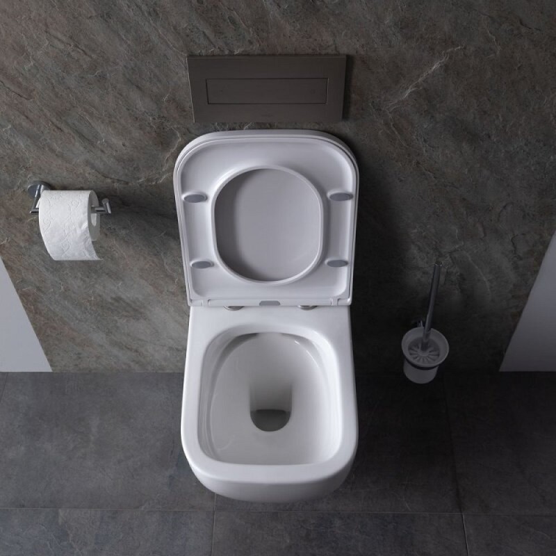 Подвесной унитаз Allen Brau Infinity 4.21004.20 безободковый, белый