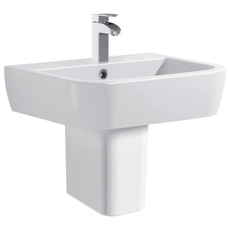 Раковина Allen Brau Infinity 4.21007.20 56 х 45 см, керамика, белая