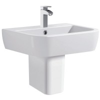 Раковина Allen Brau Infinity 4.21007.20 56 х 45 см, керамика, белая