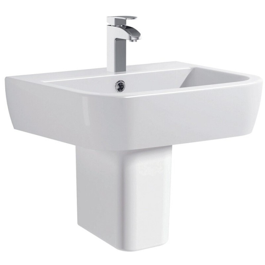Раковина Allen Brau Infinity 4.21007.20 56 х 45 см, керамика, белая