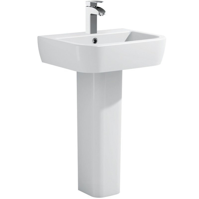 Раковина Allen Brau Infinity 4.21007.20 56 х 45 см, керамика, белая