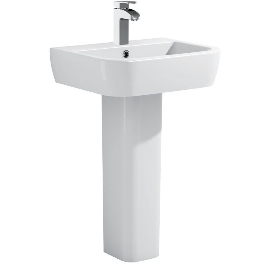 Раковина Allen Brau Infinity 4.21007.20 56 х 45 см, керамика, белая