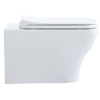 Подвесной унитаз Allen Brau Infinity 4.21011.20 53,5х34 см, безободковый, белый