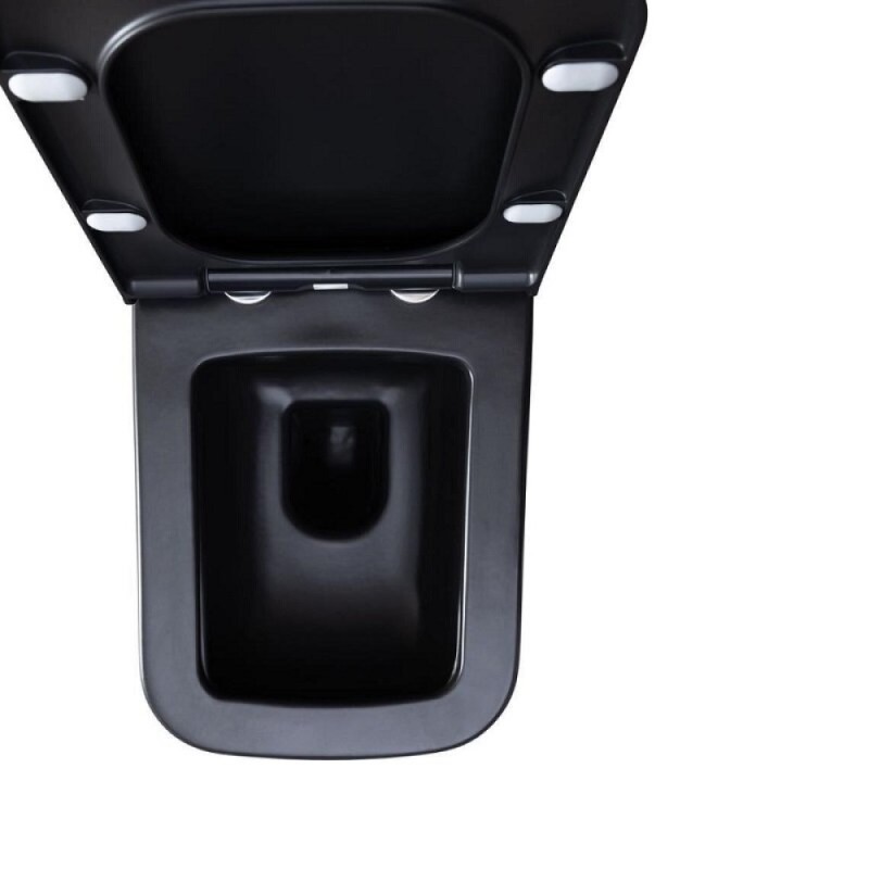Подвесной унитаз Allen Brau Infinity 4.21011.31, безободковый, цвет черный матовый